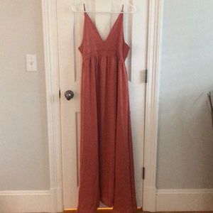 Long Rust Colored Maxi. Barney’s. NEW WITH TAG.